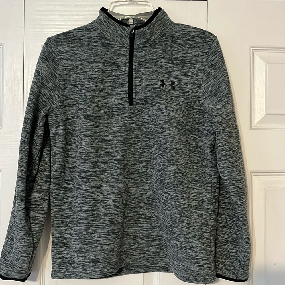 Under Armour Youth Zip Pullover Sweater Sweatshirt
